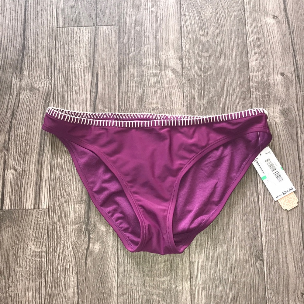 Gianni Bini,purple swimsuit bottom. Size L.